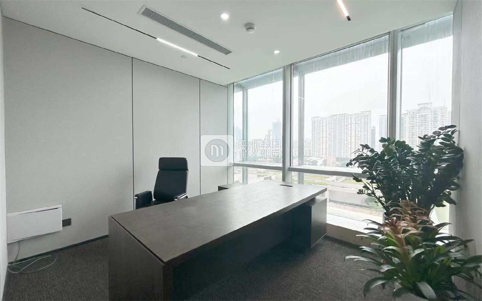 SCC中洲控股中心写字楼出租166平米精装办公室128元/m².月