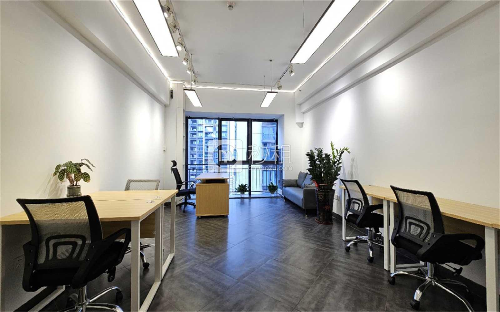 华联城市全景（华联全景国际）写字楼出租48平米精装办公室90元/m².月