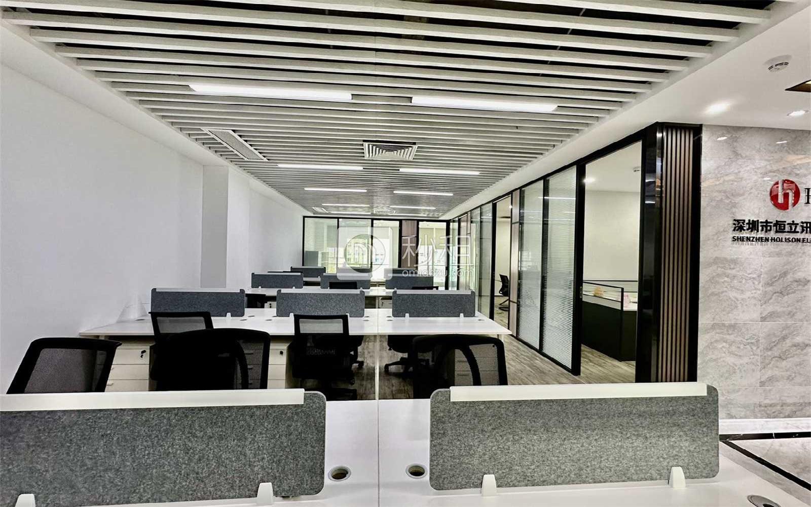 天安科技创业园写字楼出租295平米精装办公室98元/m².月