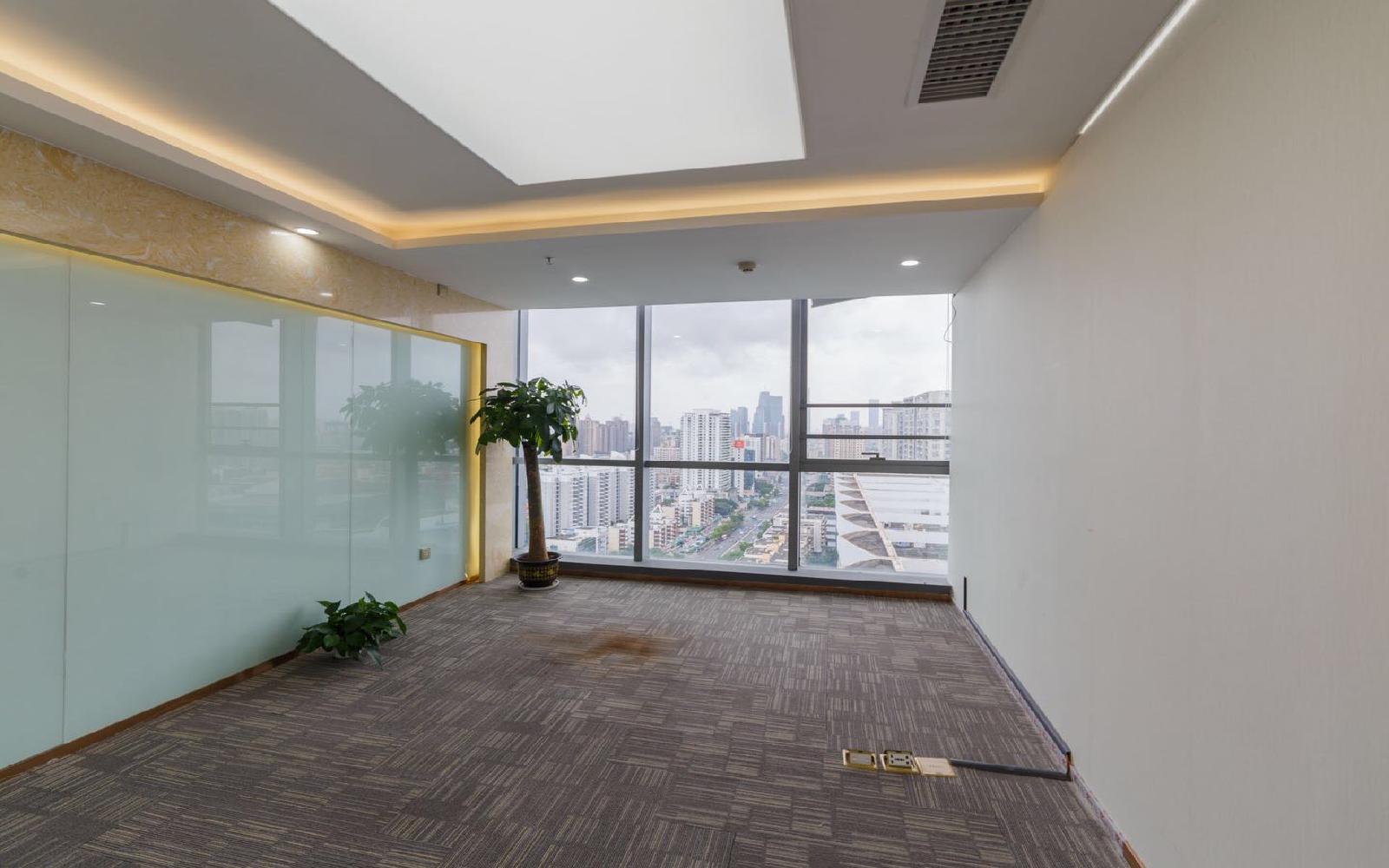 田厦国际中心写字楼出租638平米精装办公室158元/m².月