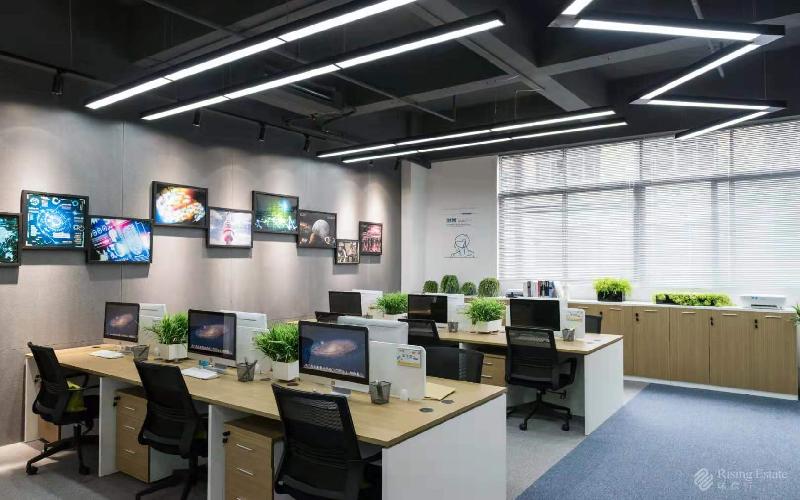 星港同创汇写字楼出租233平米豪装办公室46元/m².月