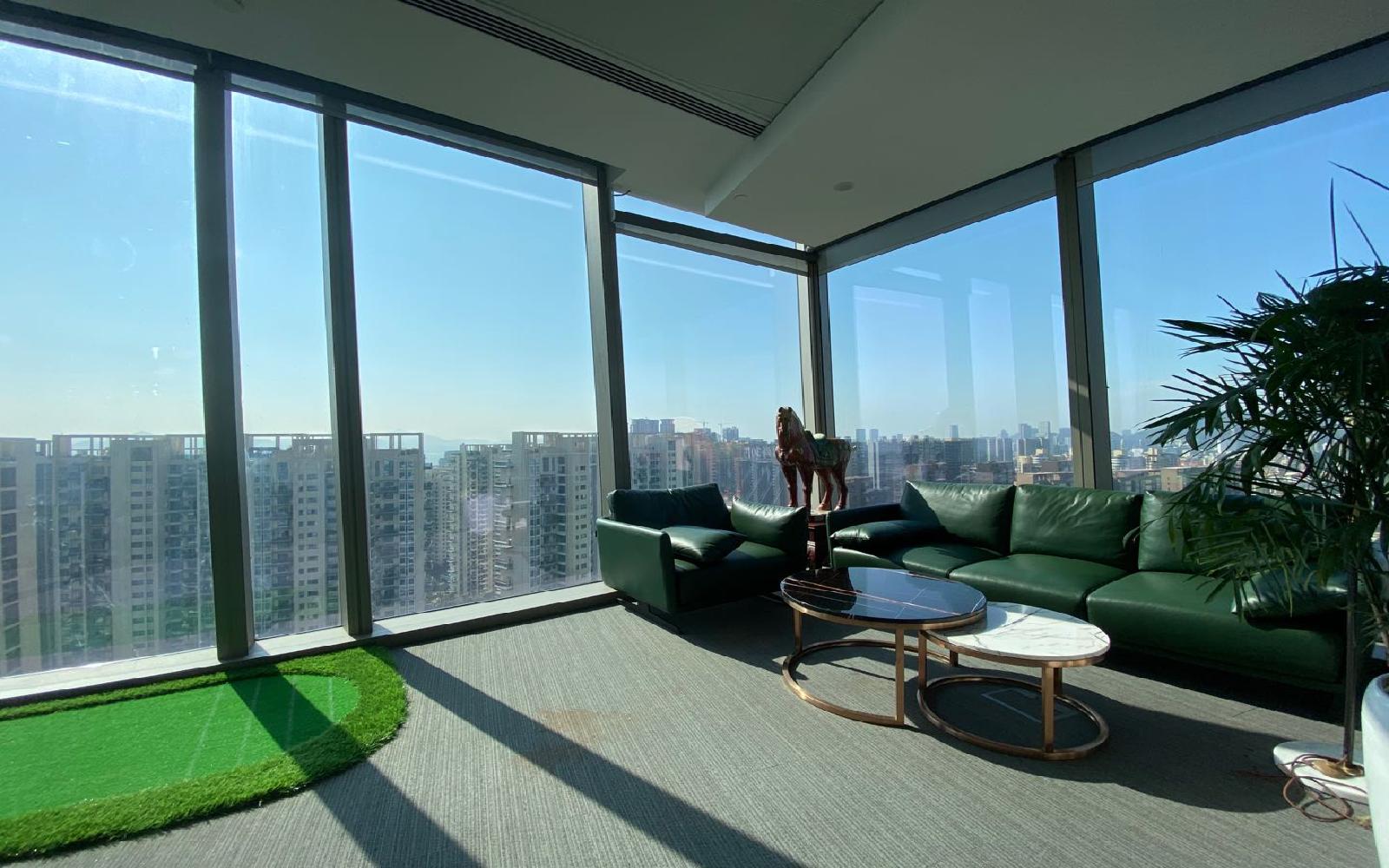 深圳湾一号写字楼出租306平米豪装办公室320元/m².月