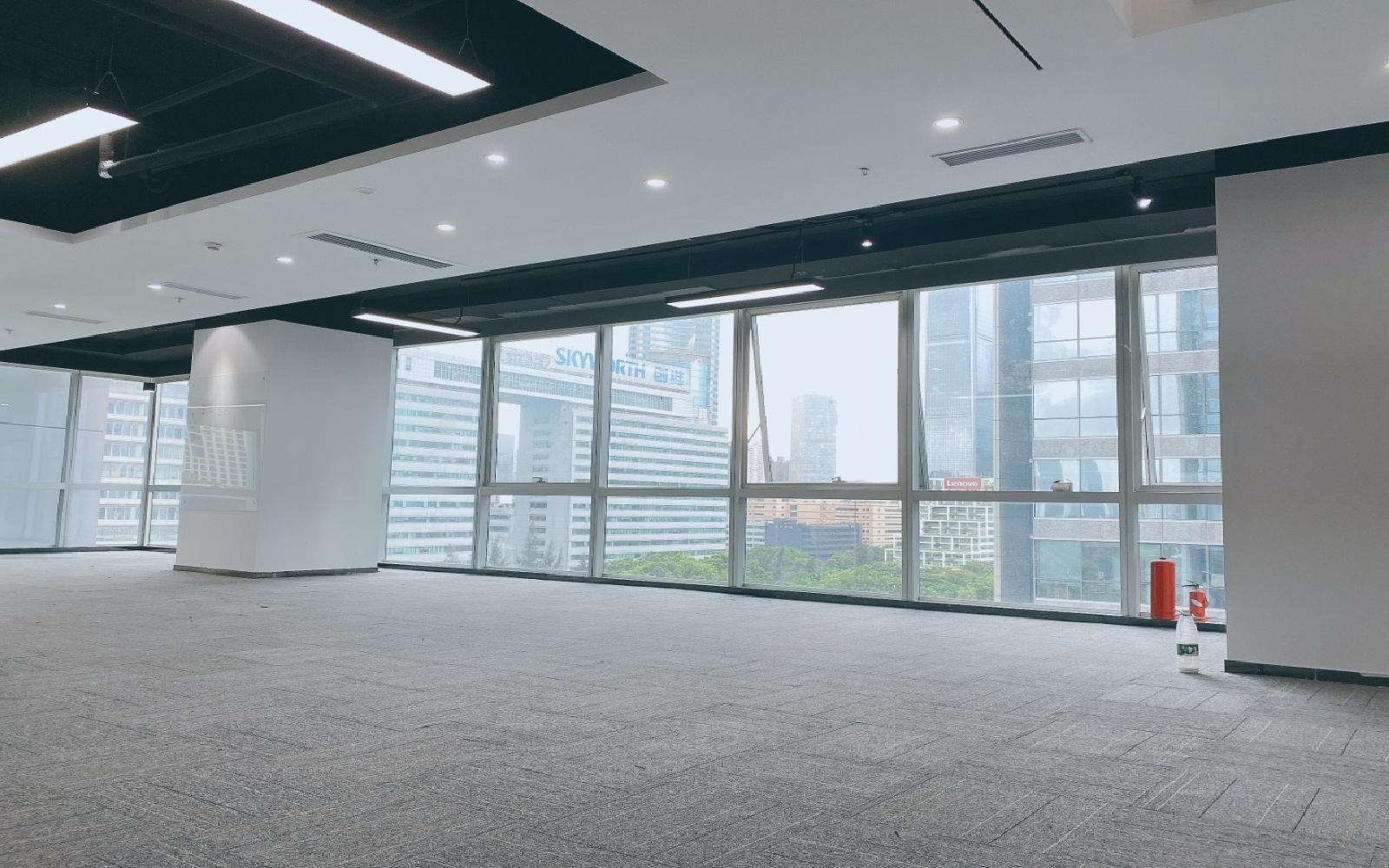 华润城大冲商务中心写字楼出租500平米精装办公室80元/m².月