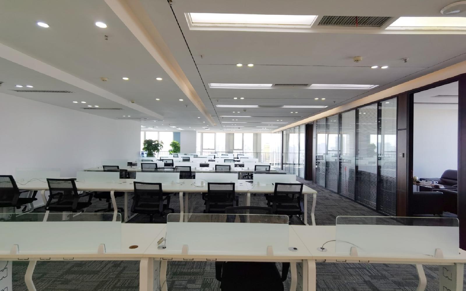 华润城大冲商务中心写字楼出租600平米豪装办公室70元/m².月