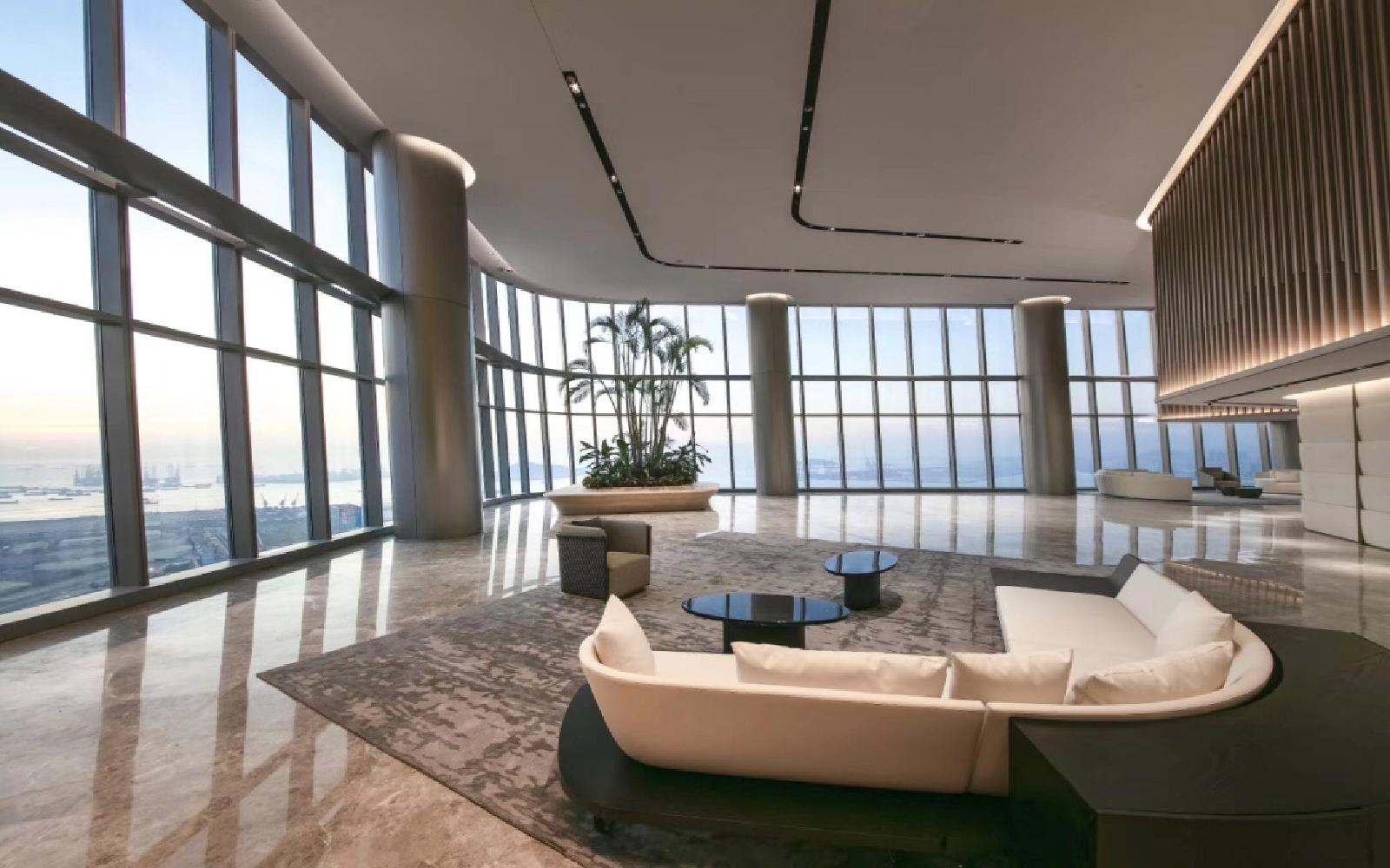 世贸前海中心写字楼出租2550平米毛坯办公室100元/m².月