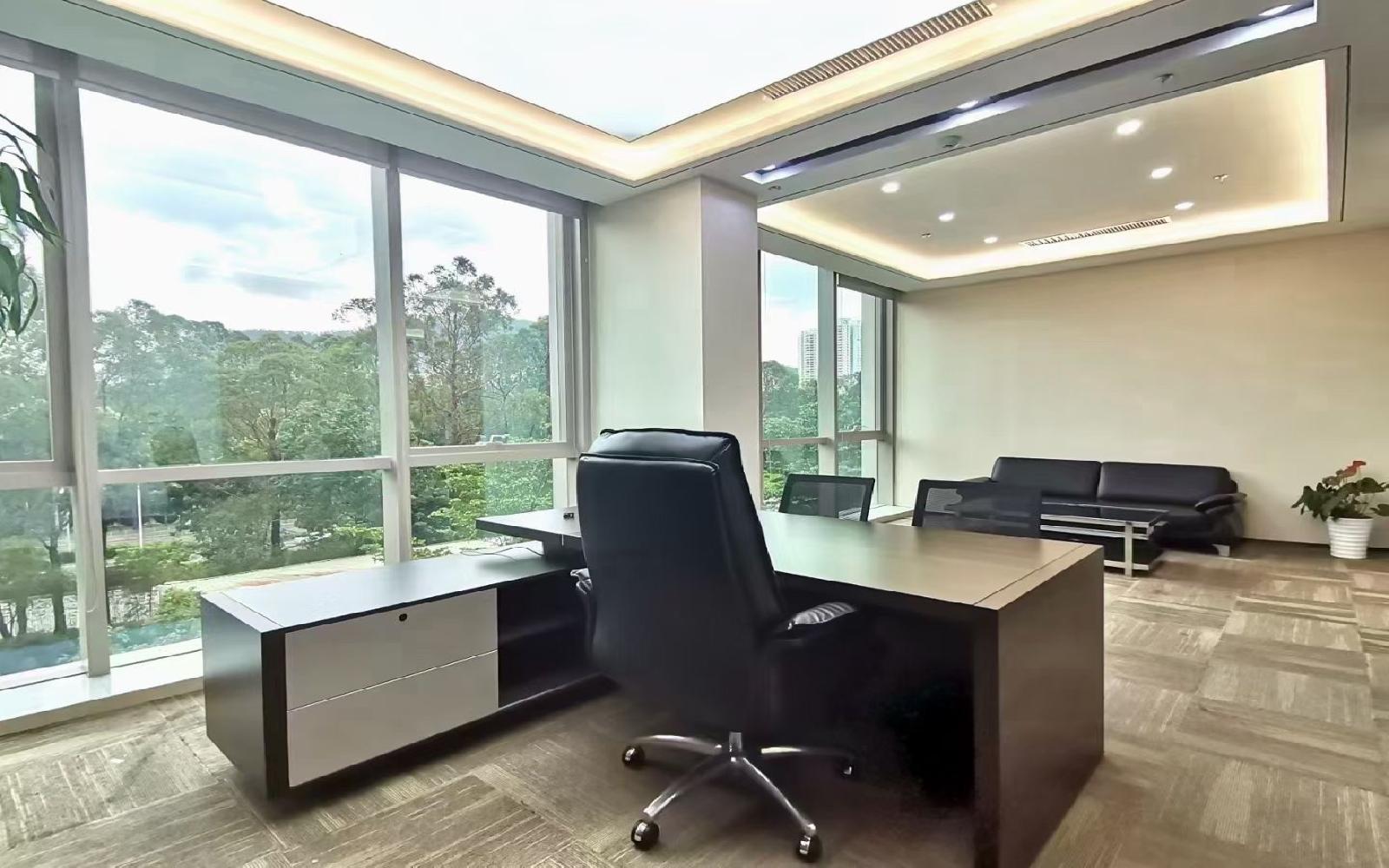 华润城大冲商务中心写字楼出租466平米豪装办公室80元/m².月