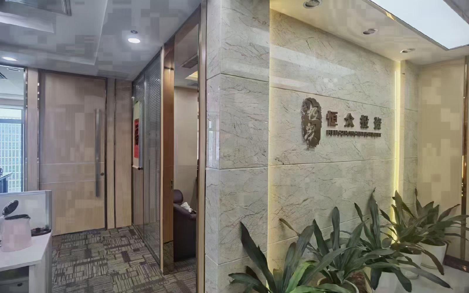 华润城大冲商务中心写字楼出租488平米豪装办公室70元/m².月