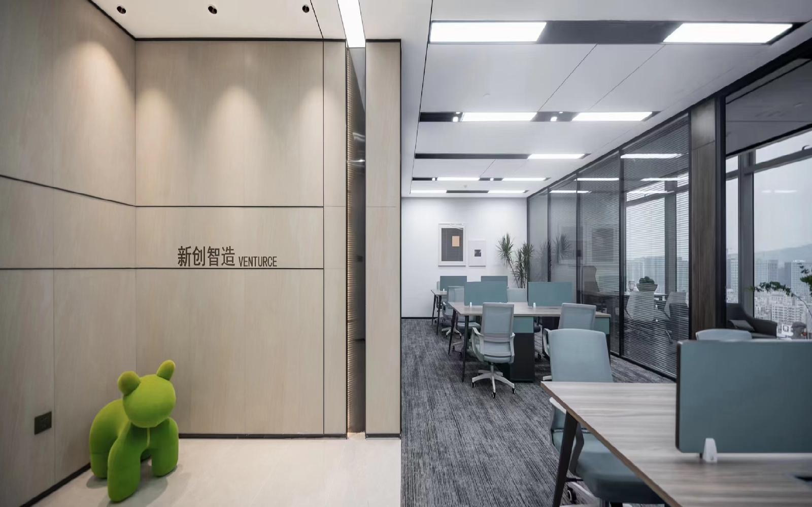 华润城大冲商务中心写字楼出租256平米精装办公室108元/m².月
