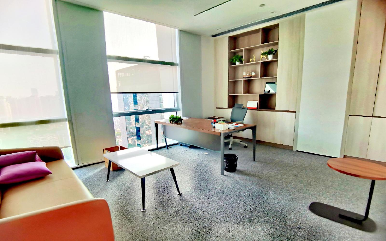 SCC启迪国际科创中心（水木一方大厦）写字楼出租156平米精装办公室170元/m².月