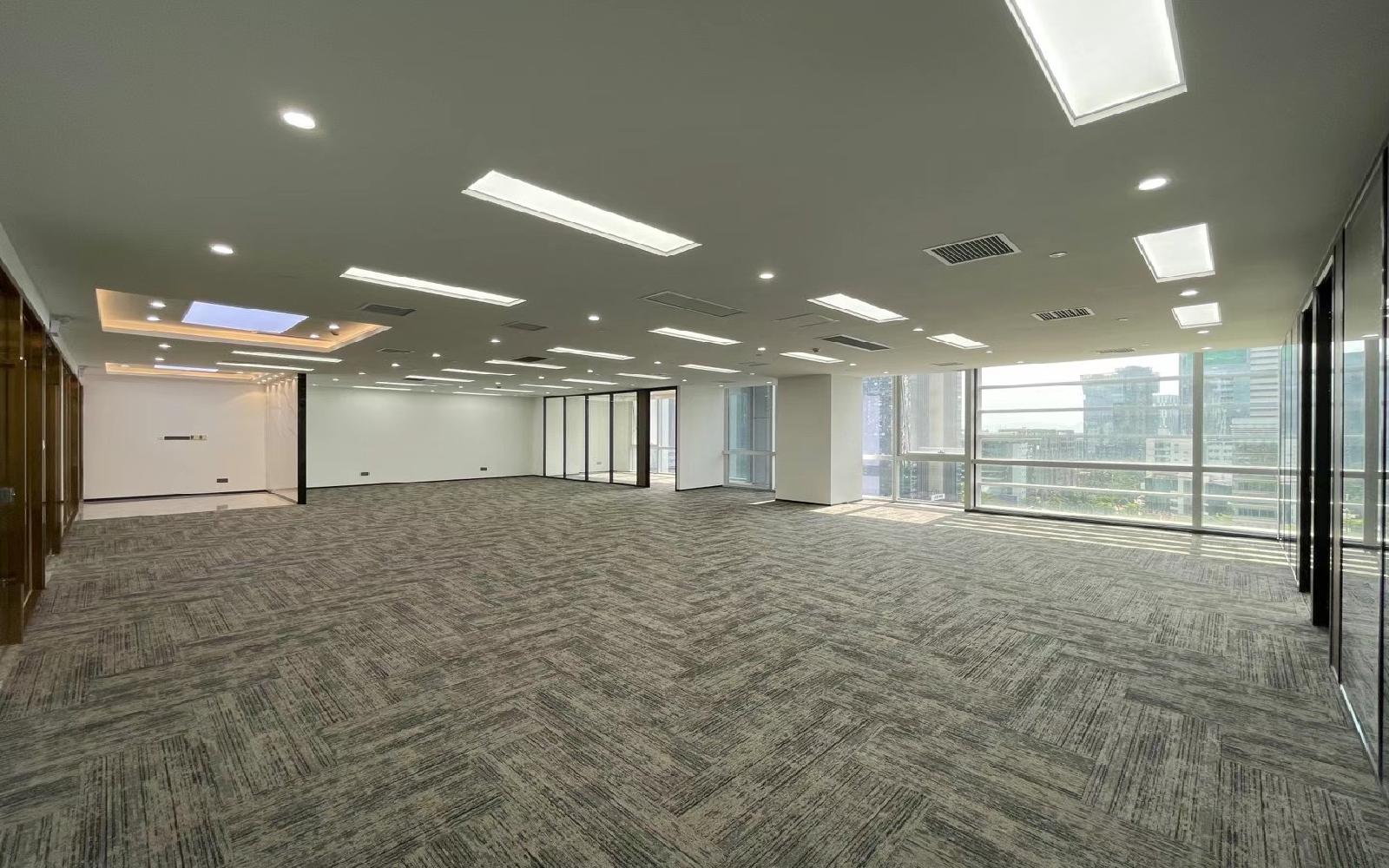 华润城大冲商务中心写字楼出租654平米精装办公室85元/m².月