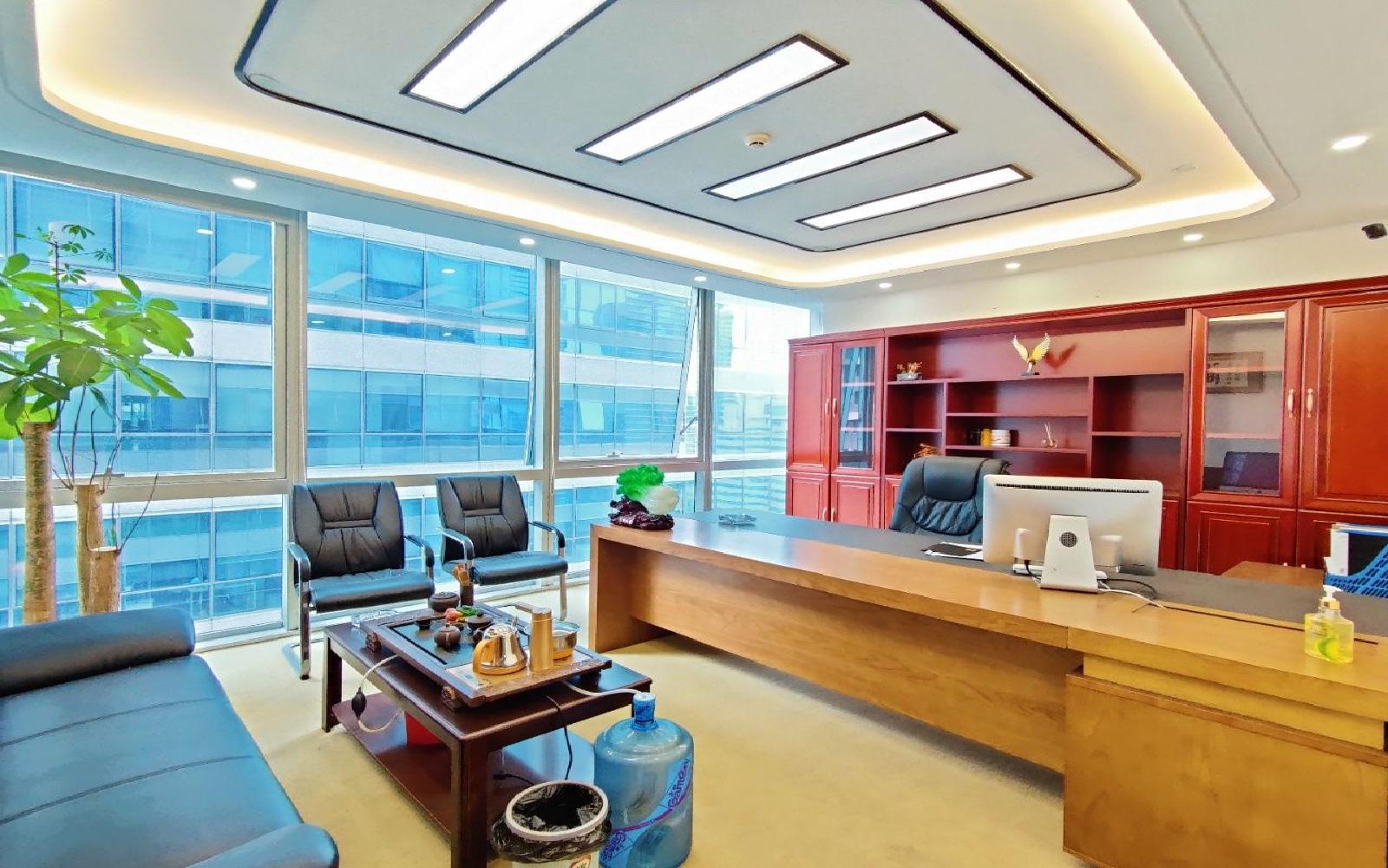 华润城大冲商务中心写字楼出租397平米精装办公室98元/m².月