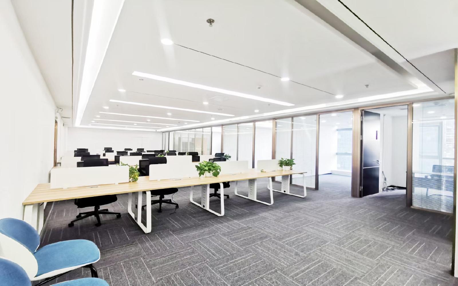 曙光科技大厦写字楼出租876平米精装办公室100元/m².月