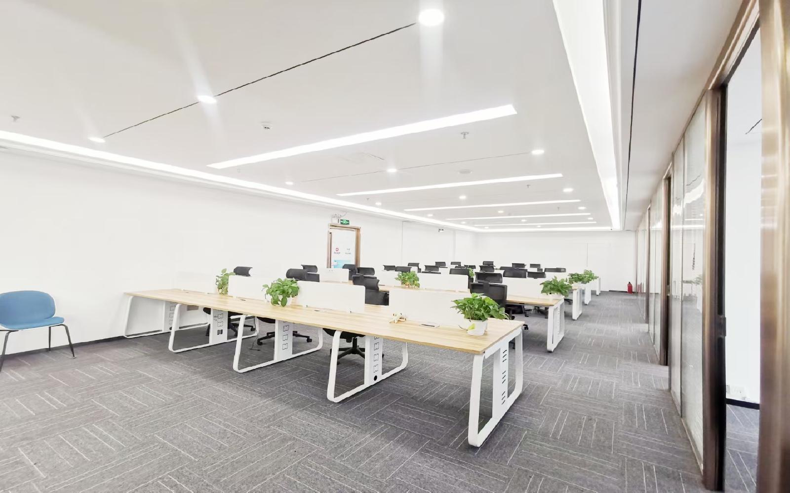曙光科技大厦写字楼出租876平米精装办公室100元/m².月