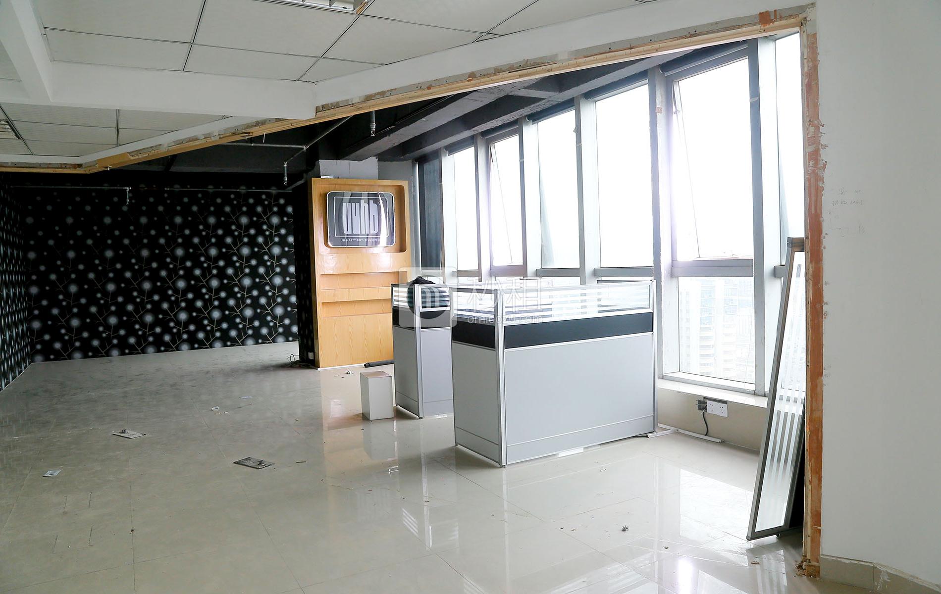 中民时代广场写字楼出租346平米精装办公室120元/m².月