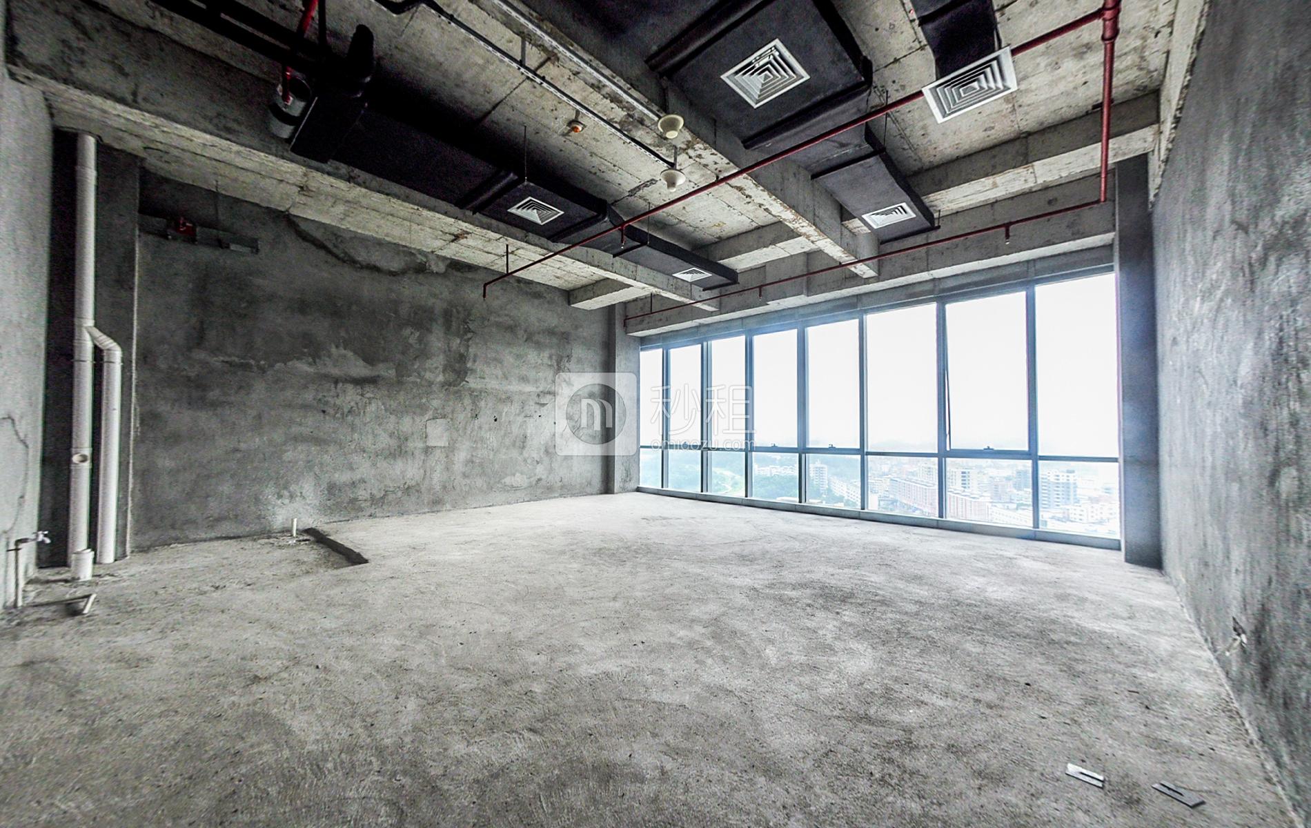 观澜湖国际大厦写字楼出租321平米毛坯办公室65元/m².月