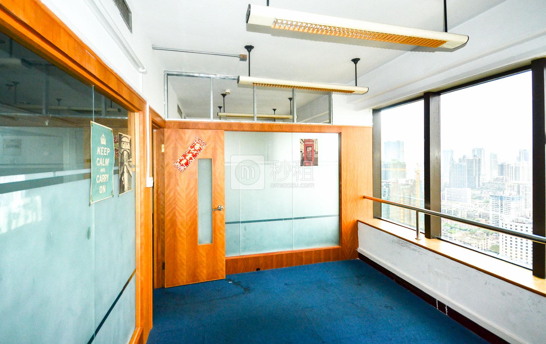江湾商业中心写字楼出租91平米简装办公室130元/m².月