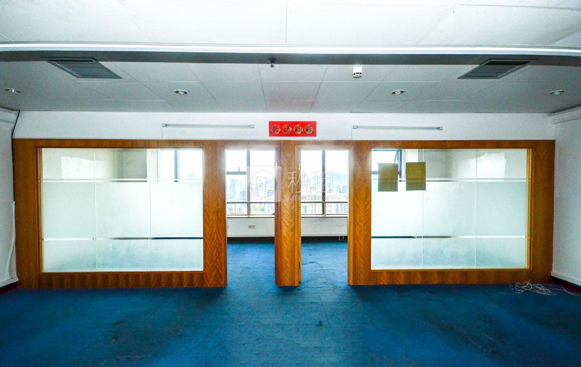 江湾商业中心写字楼出租91平米简装办公室130元/m².月