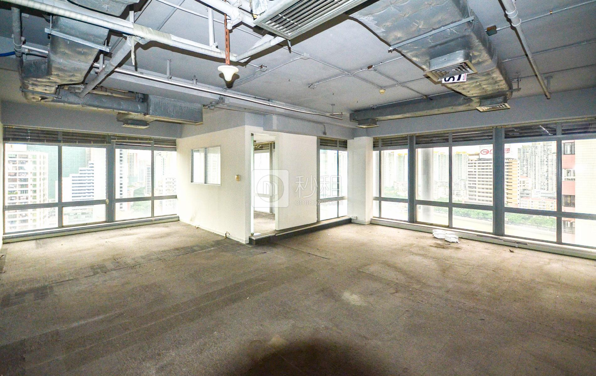 港汇大厦写字楼出租445平米简装办公室90元/m².月